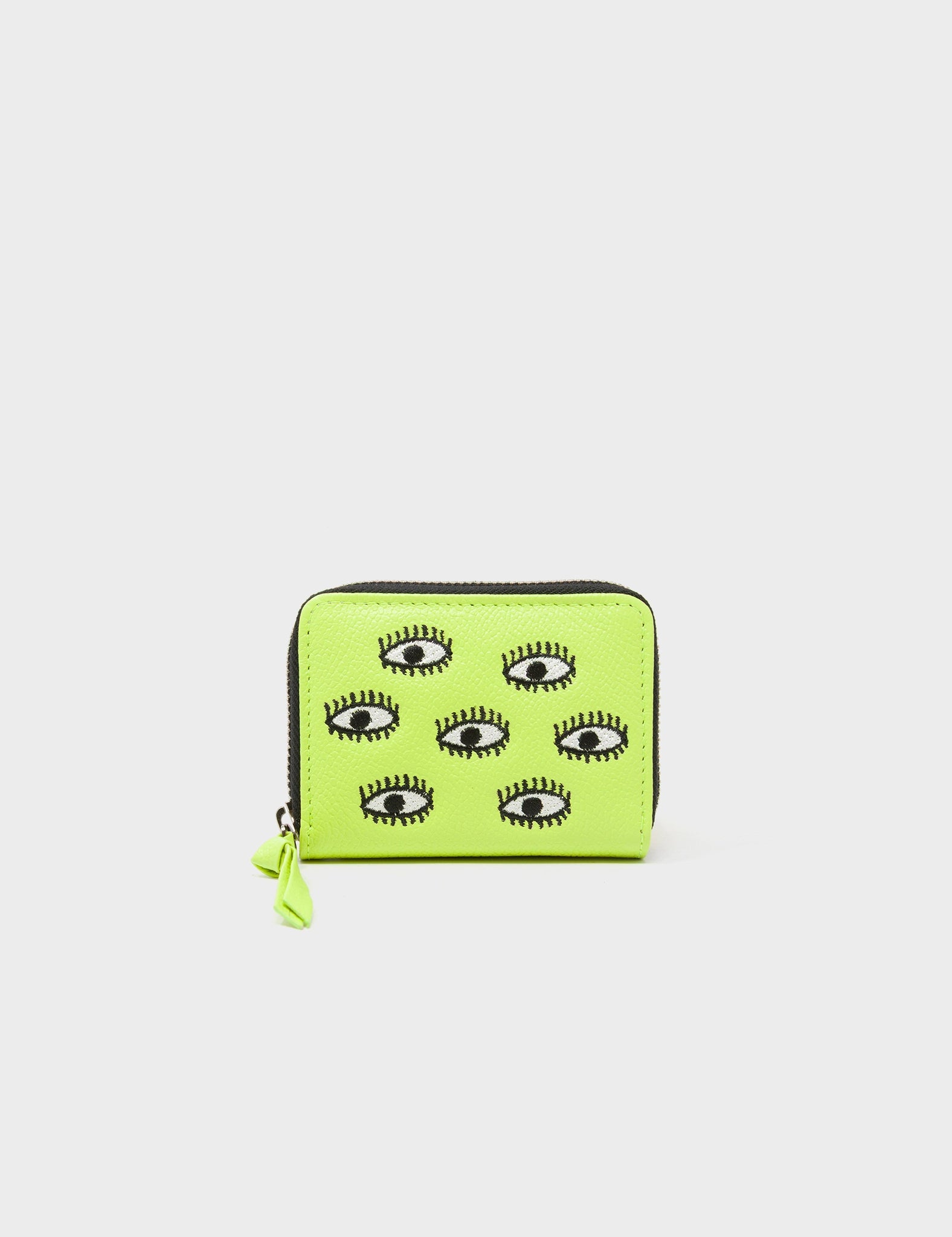 Frodo Sharp Green Leather Zip Around Wallet - All Over Eyes