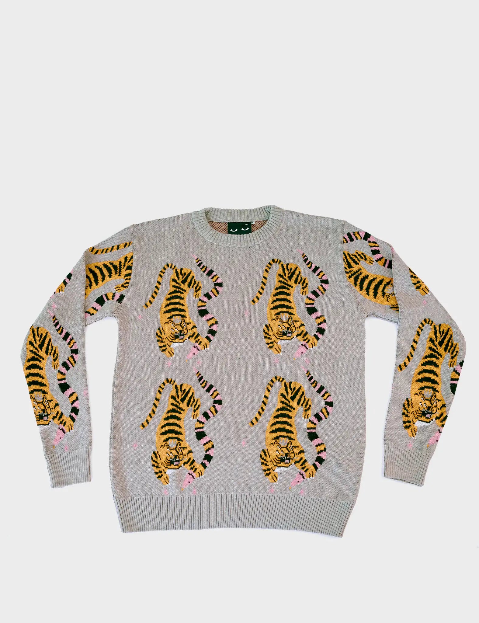 Yellow 2025 tiger sweater