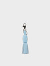 Callie Marie Hue Charm - Stratosphere Blue Leather Keychain
