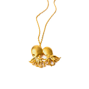 NOVICA 'Octopus Refuge' Pendant Necklace - Stainless Steel & Leather, Handcrafted, Adjustable