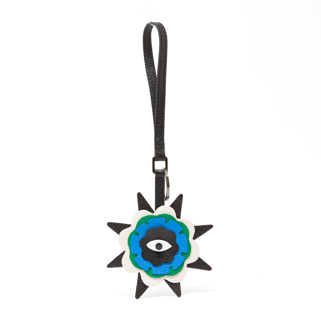 Blinkum Charm - Black Leather Bag Charm – Min & Mon