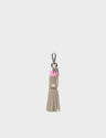 Queen Callie Marie Charm - Tuffet Leather Keychain - Front