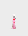 Queen Callie Marie Charm - Taffy Pink Leather Keychain - Front