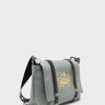 Victor Gray Small Messenger Bag - Winged Tiger Embroidery - Main