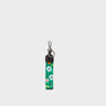 Nylon Keychain - Green Floralia Print - Front