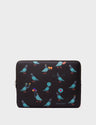 Medium Black Neoprene Laptop Cover - Pigeonista