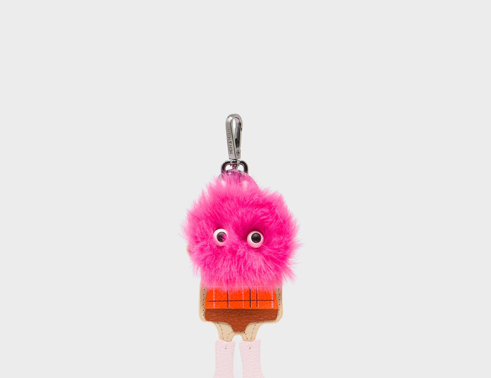 Monster Charm - Fuchsia Faux Fur and Parfait Pink Leather Boots