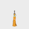 Queen Callie Marie Charm - Golden Glow Leather Keychain - Front