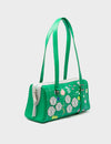 Esther Irish Green Satchel Mini Bag - Floralia Design