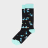 Black Socks - Pigeonista - left side