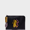 Fidelio Black Leather Pouch - Creatures of the Future - Front