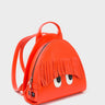 Atsuko The Drop Leather Backpack - Fiesta Red - Main View