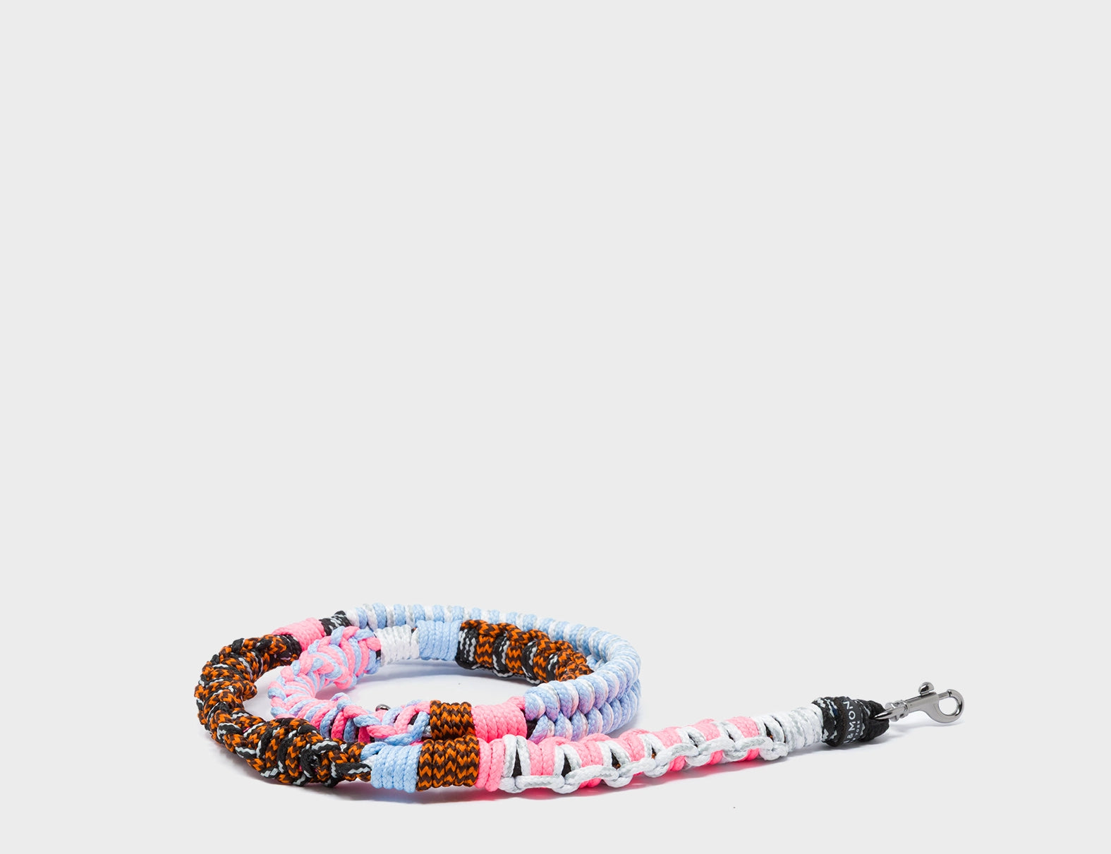 Detachable Shoulder Strap - Blue and Pink and Orange Handwoven Paracord - Package