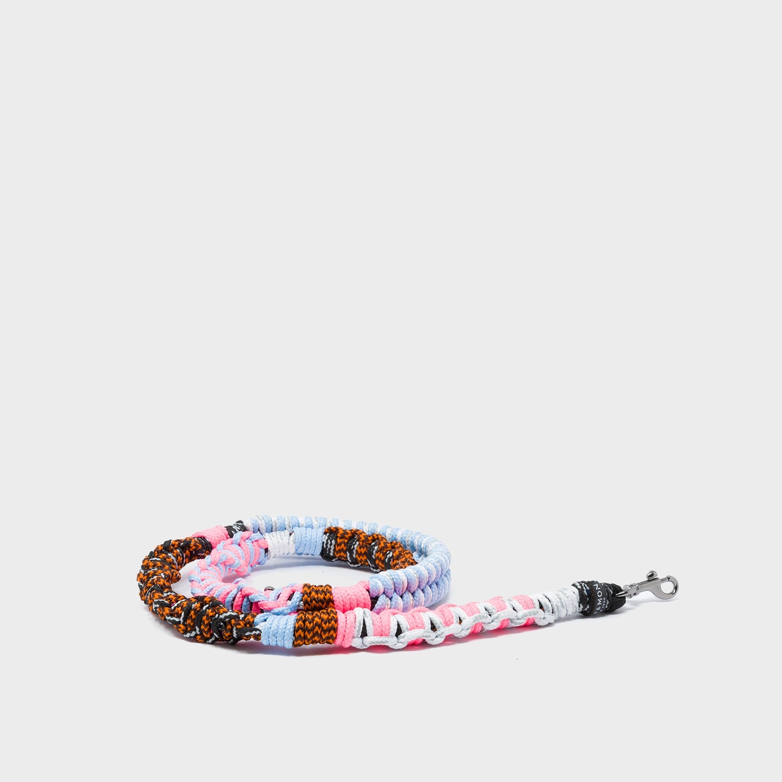 Detachable Shoulder Strap - Blue and Pink and Orange Handwoven Paracord - Package