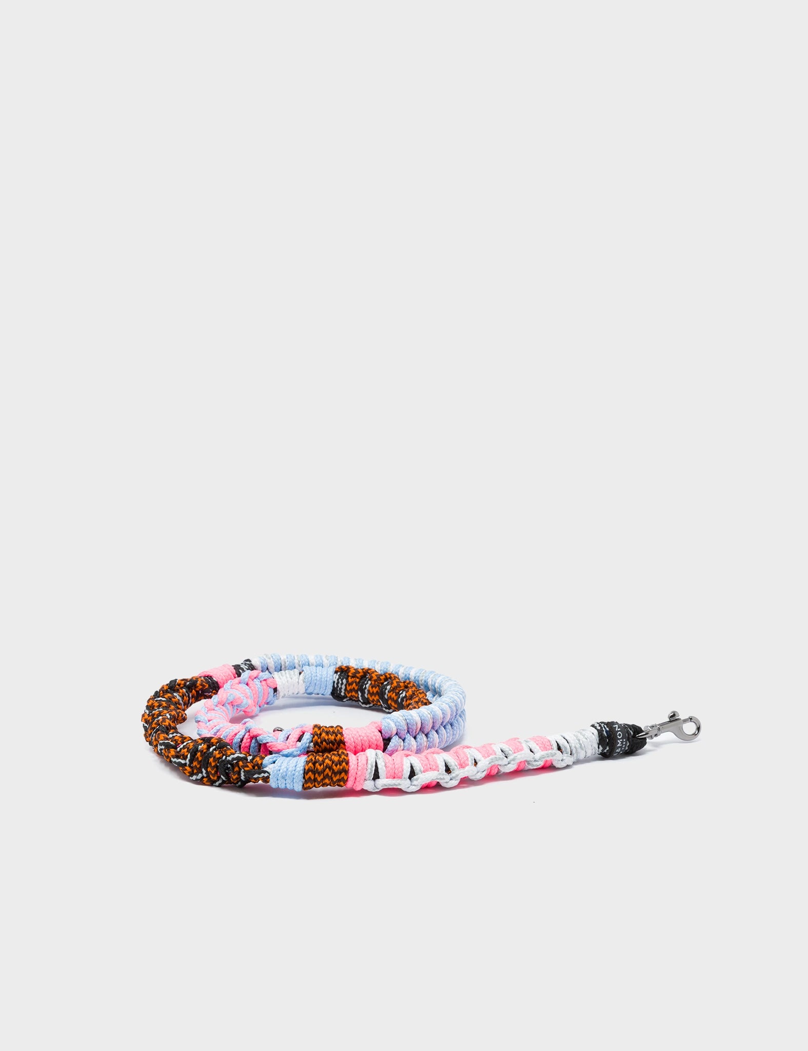 Detachable Shoulder Strap - Blue and Pink and Orange Handwoven Paracord - Package