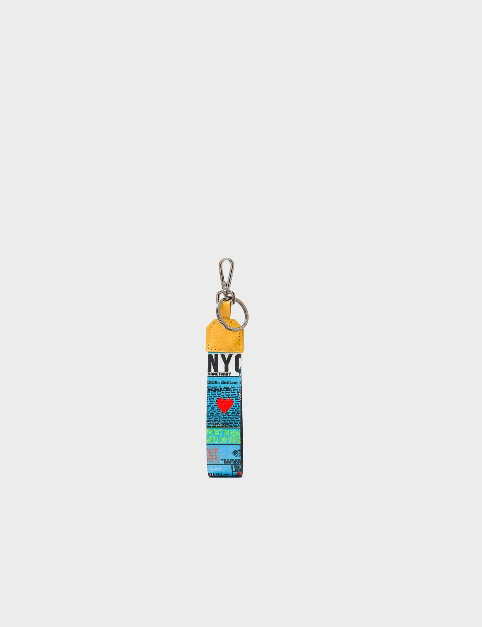 Nylon Keychain - The Kind Type Print - Front