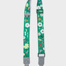 Detachable Irelad Green Nylon Strap - Floralia Print - How to Use