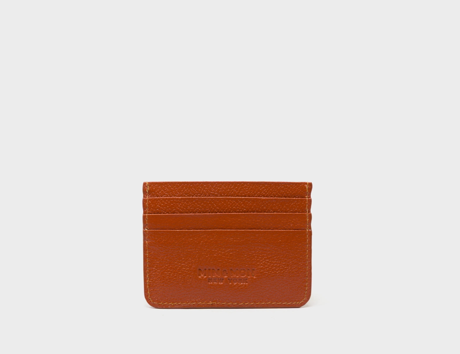 Filium Baked City Leather Cardholder - All Over Eyes Embroidery - Back