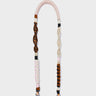 Detachable Shoulder Strap - Pink, Orange and Beige Handwoven Paracord - how to use