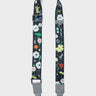 Detachable Black Nylon Strap - Floralia Print - How To Use