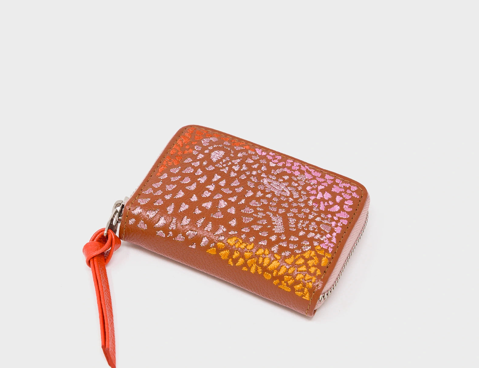 Frodo Baked City Zip Around Wallet - Wild Heart Embroidery - Side view