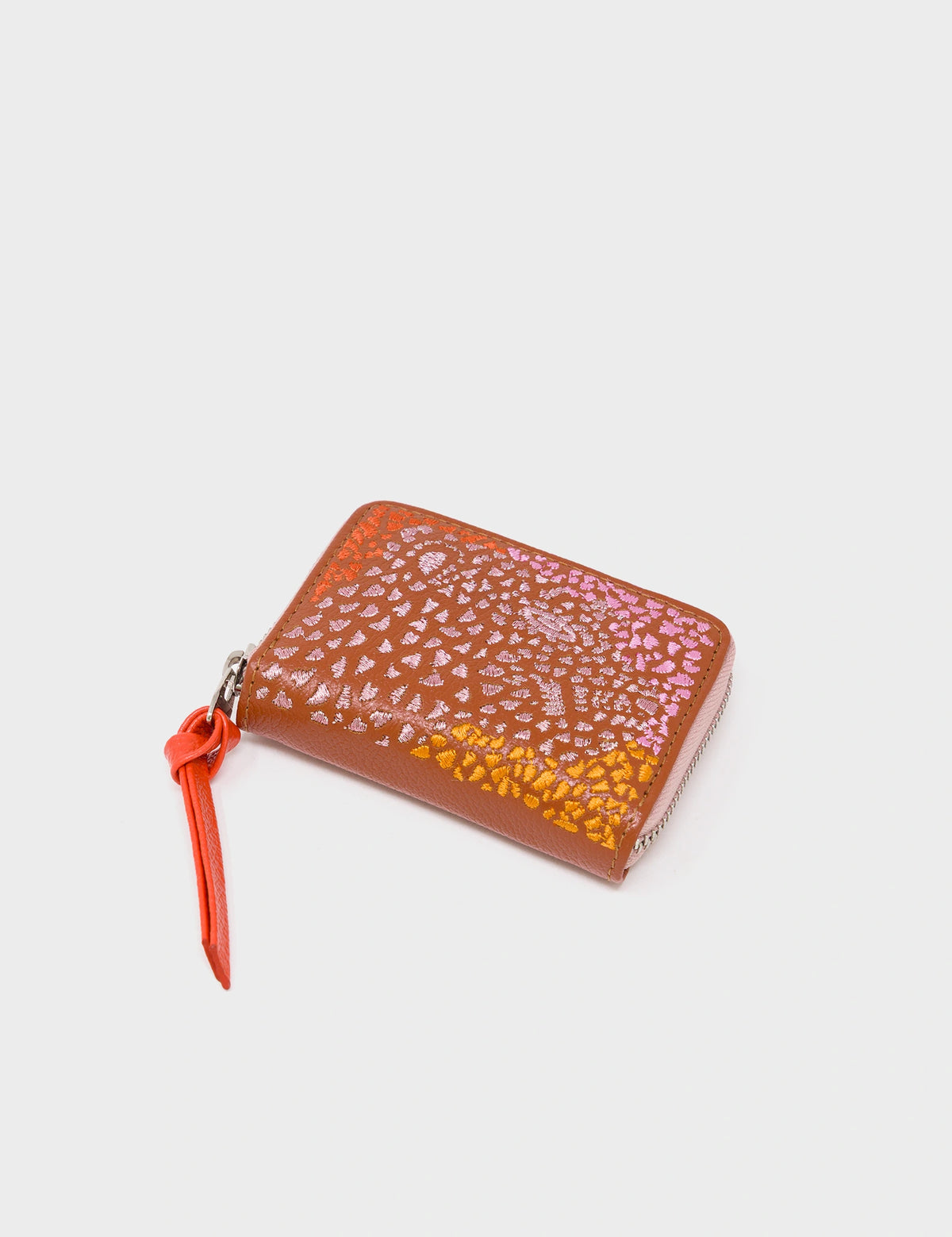 Frodo Baked City Zip Around Wallet - Wild Heart Embroidery - Side view
