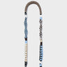 Detachable Shoulder Strap - Beige, Black and Light Blue Handwoven Paracord - How to Use