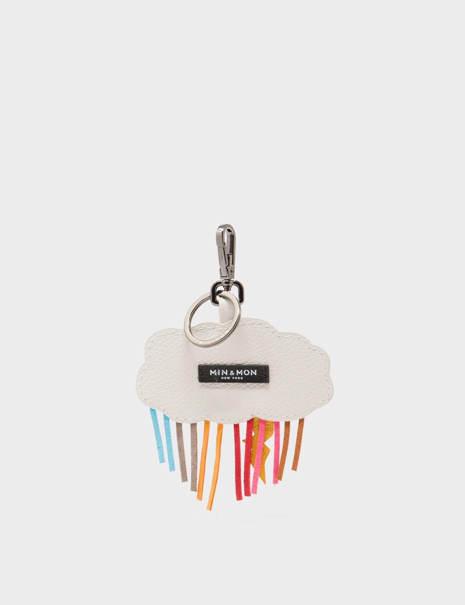 Cloud Charm - Multicolor Rain and Golden Glow Lightning - Back
