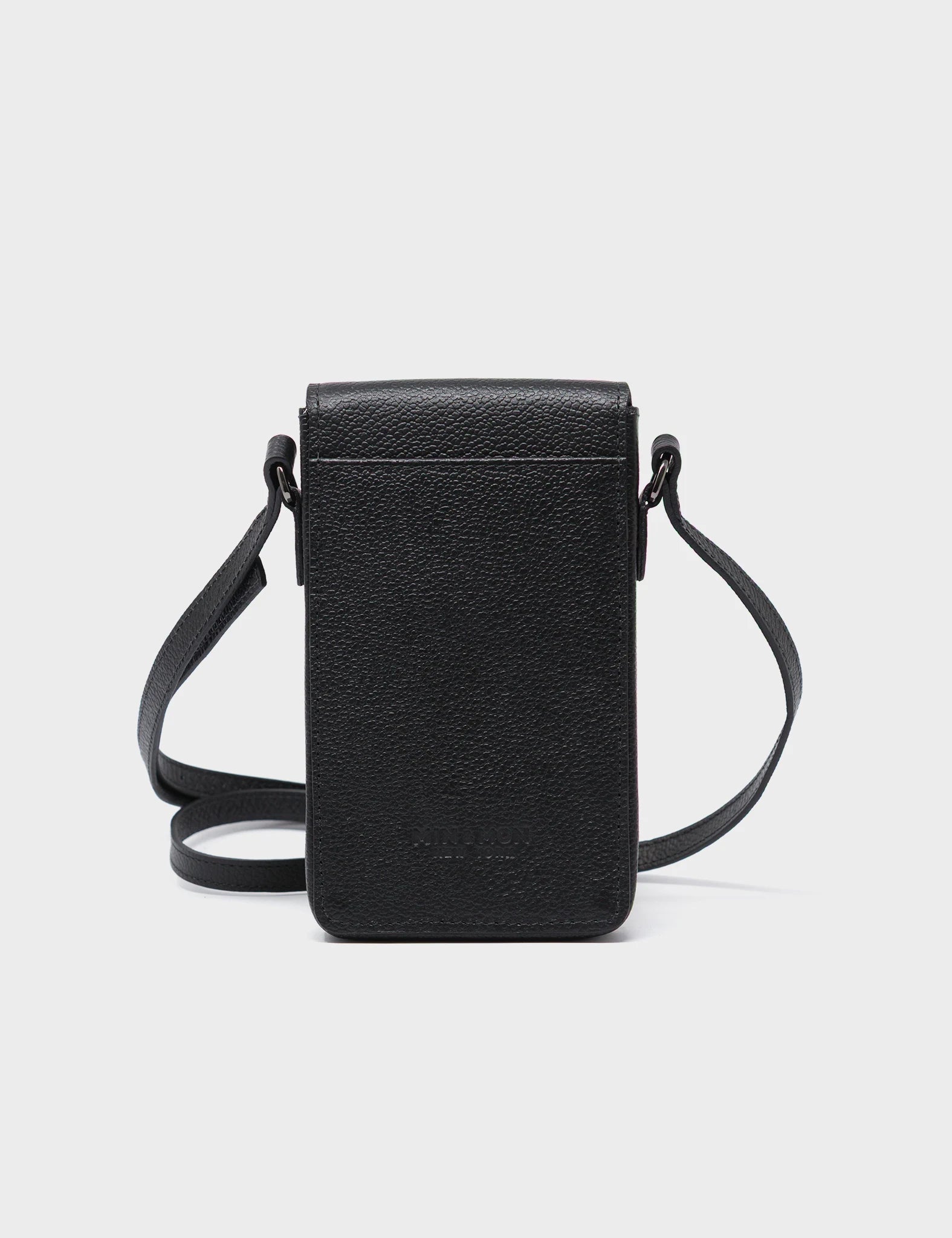 Max Black Cellphone Crossbody Pouch - Happy Tiger Print - Back