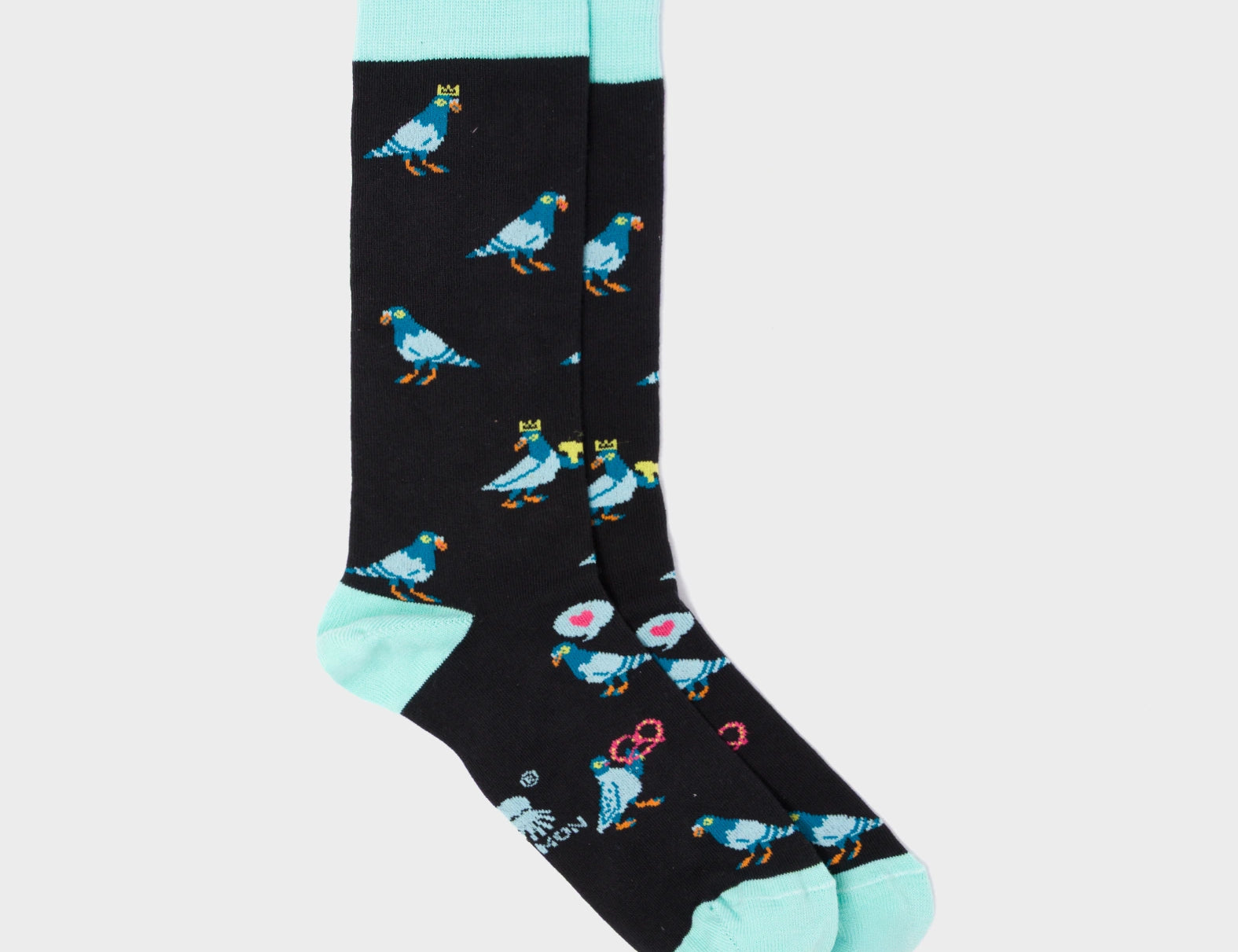 Black Socks - Pigeonista - right side