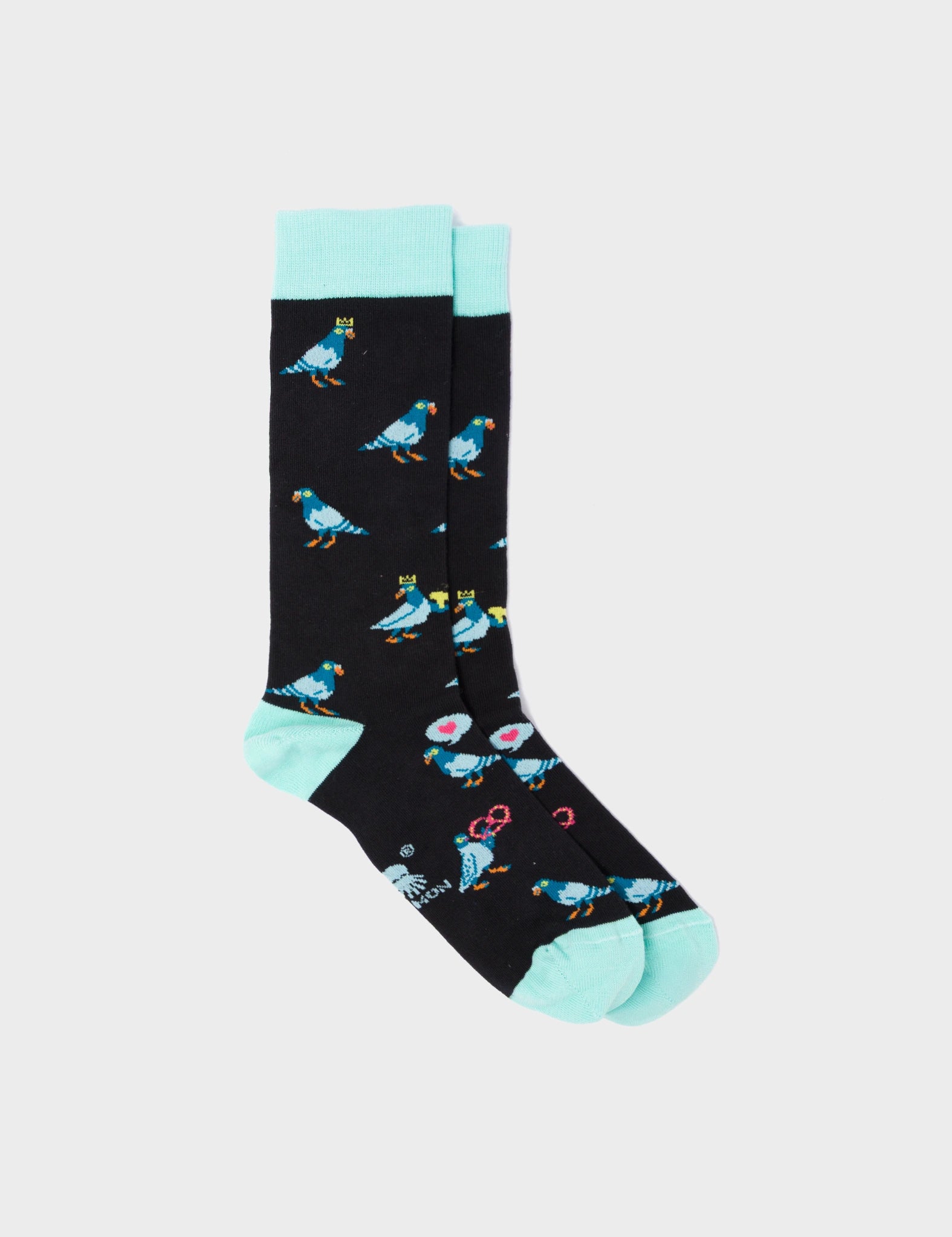 Black Socks - Pigeonista - right side