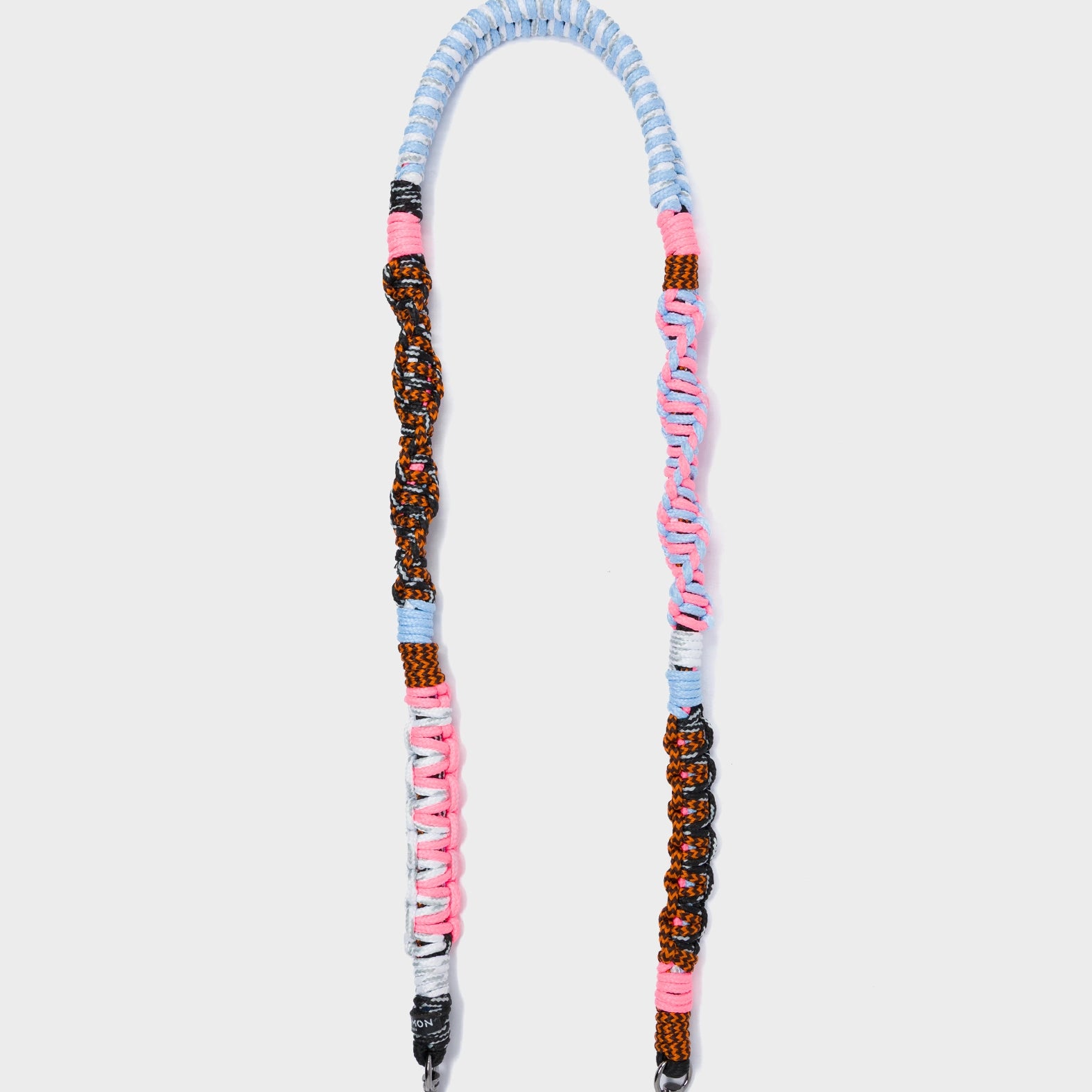 Detachable Shoulder Strap - Blue and Pink and Orange Handwoven Paracord - How to Use