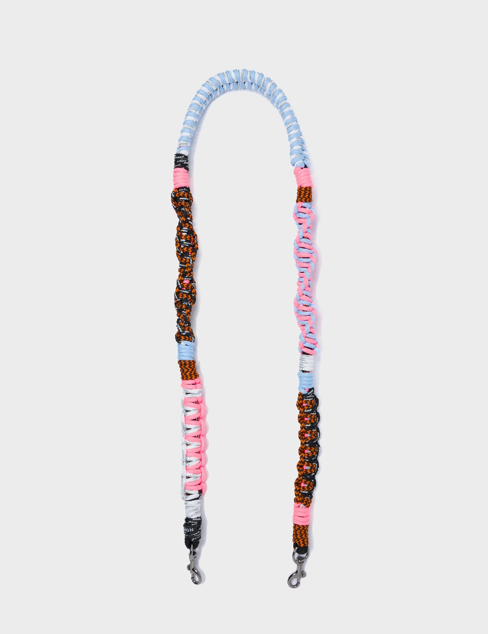 Detachable Shoulder Strap - Blue and Pink and Orange Handwoven Paracord - How to Use