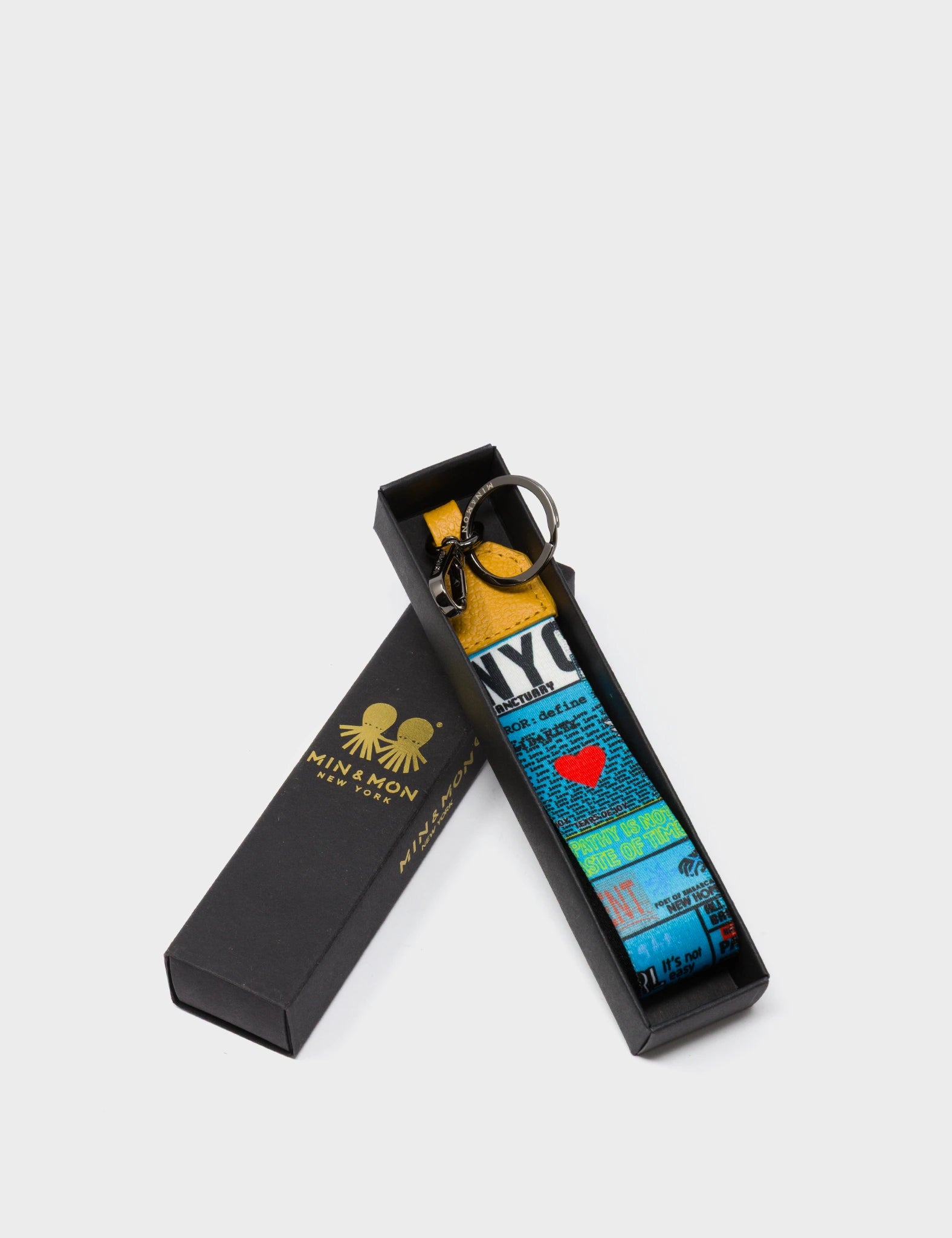 Nylon Keychain - The Kind Type Print - Package