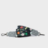 Detachable Black Nylon Strap - Floralia Print - Main