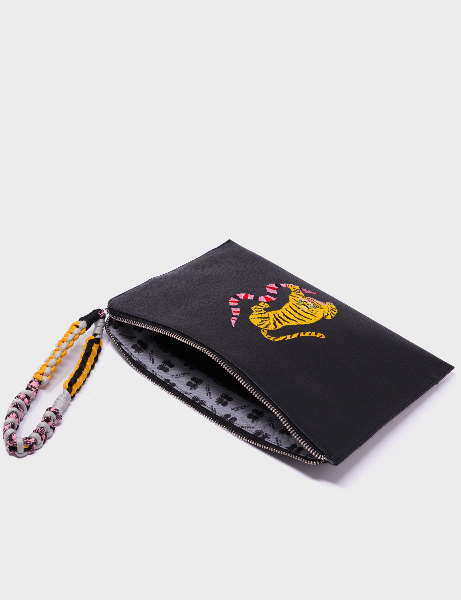 Fidelio Black Leather Pouch - Creatures of the Future - Open