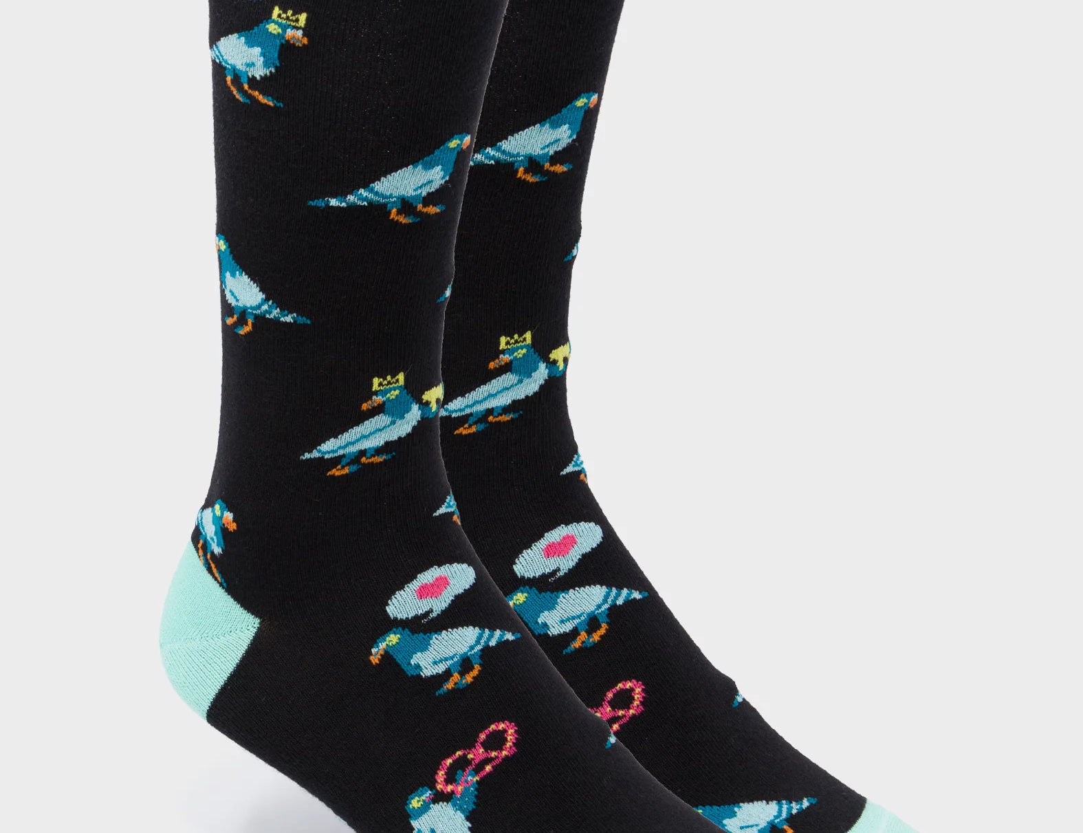 Black Socks - Pigeonista - 3D View