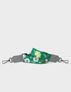 Detachable Irish Green Nylon Strap - Floralia Print