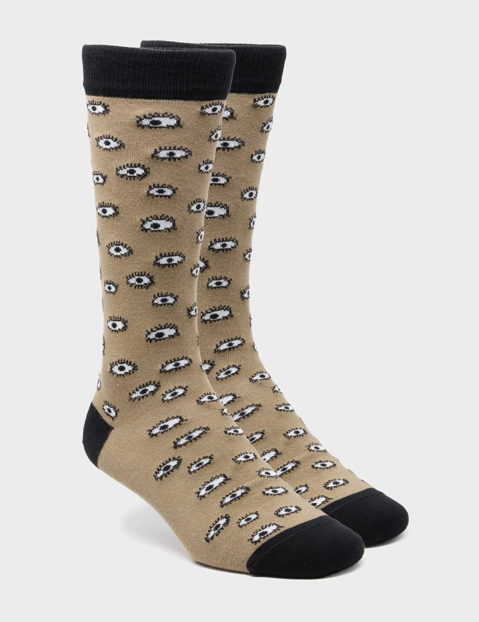 Caqui Socks - All Over Eyes - 3D View