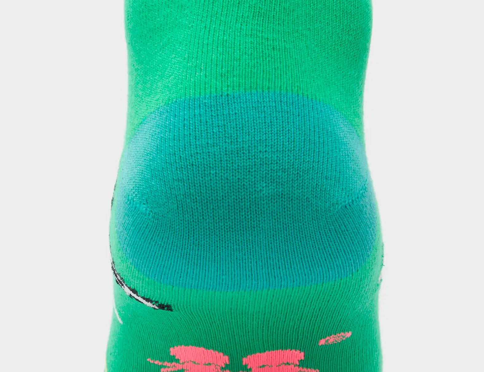 Green Socks - Floralia - back
