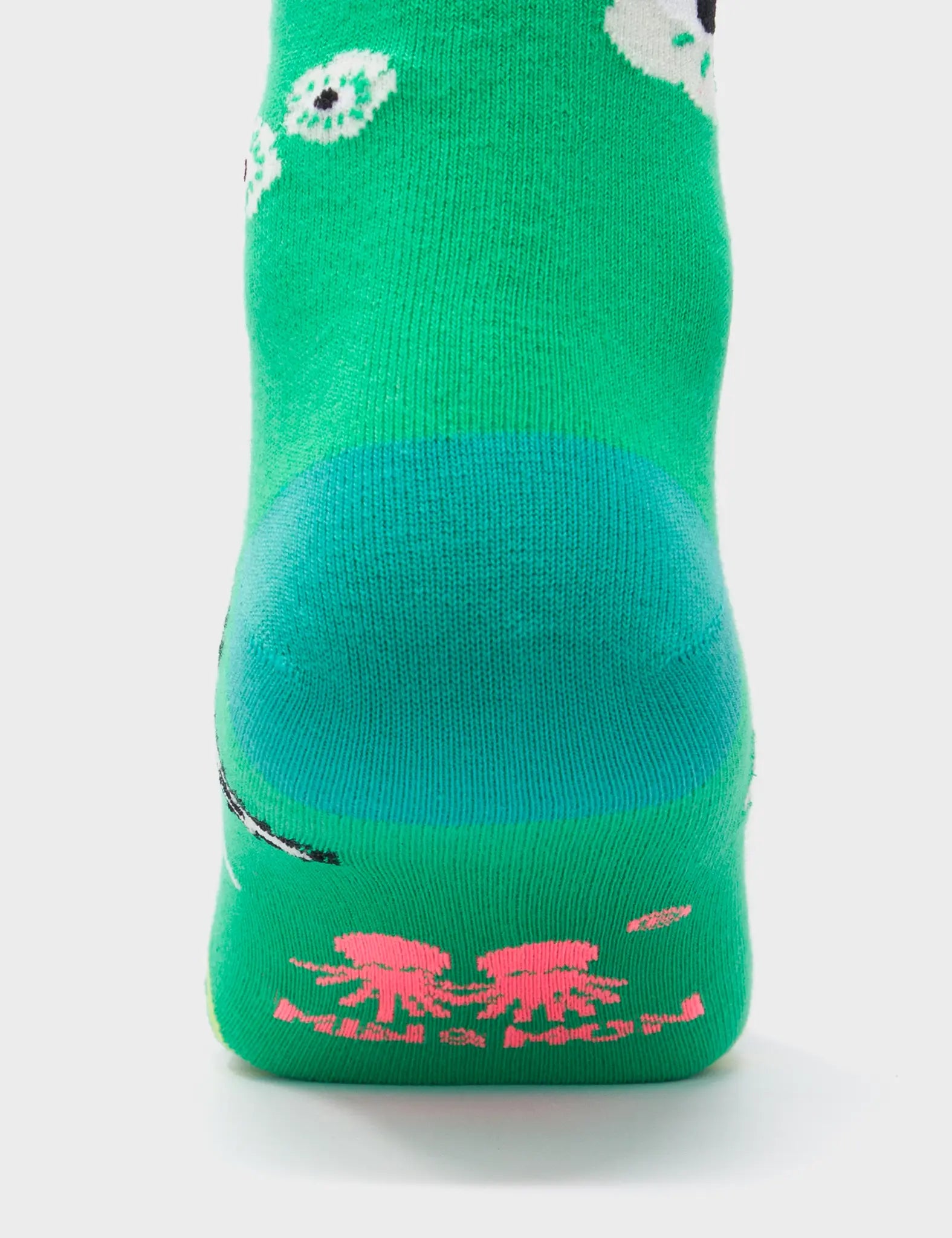 Green Socks - Floralia - back