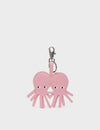 Octotwins Charm - Blush Pink Leather Keychain