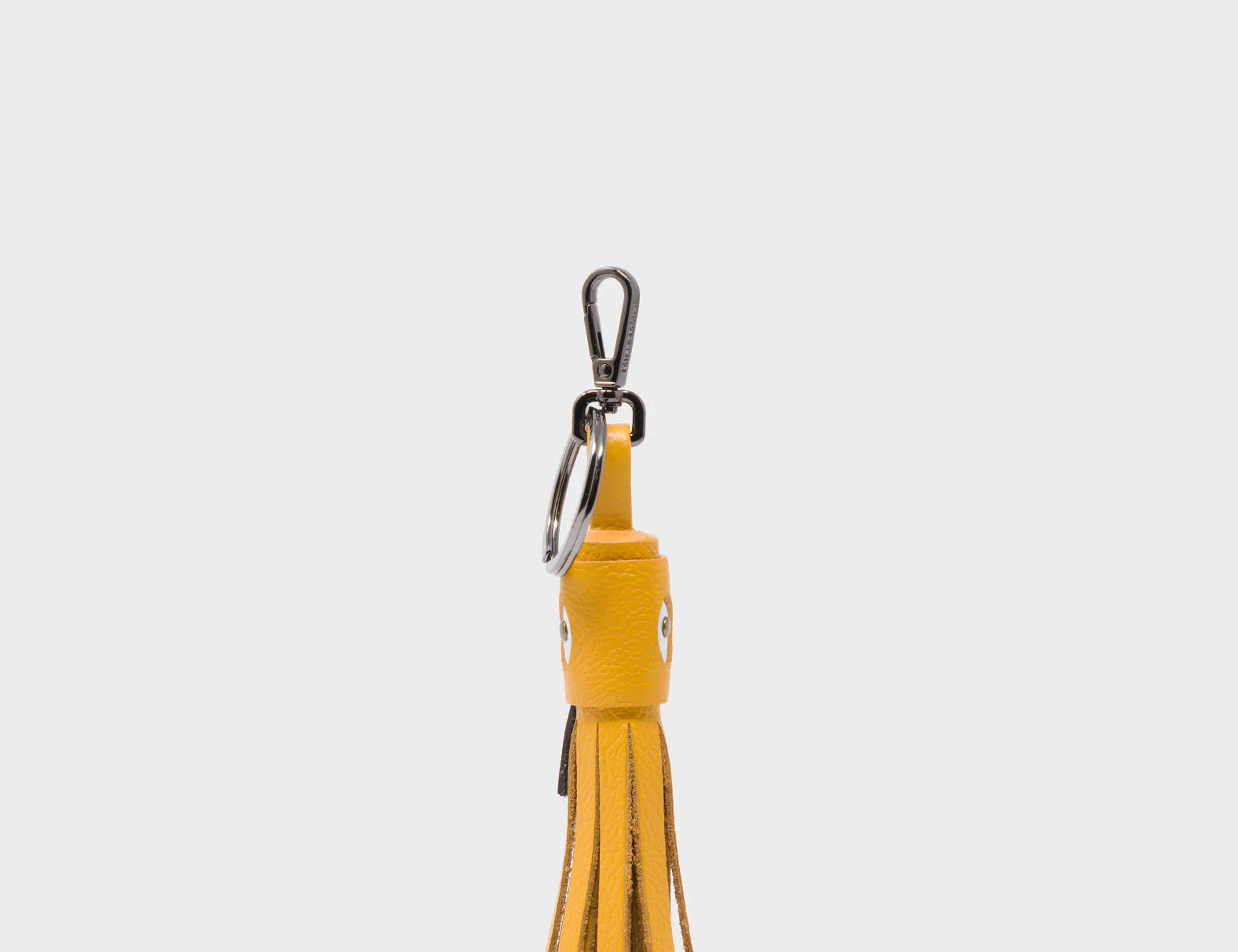 Callie Marie Hue Charm - Golden Glow Leather Keychain - Main View