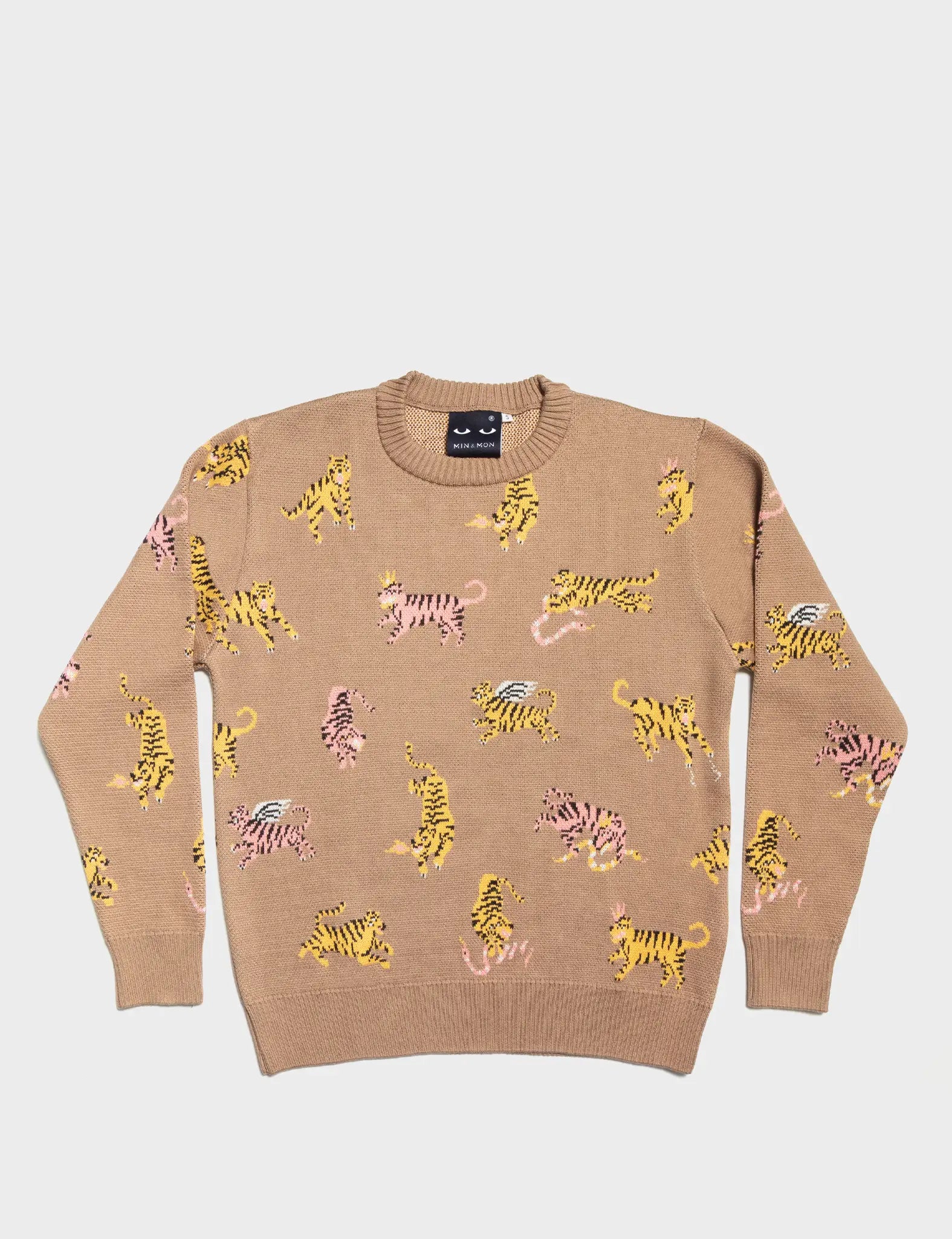 687 tiger lily way Brown Cotton Sweater
