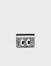 Filium Cream Leather Cardholder - Look Up Design