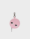 Dottie - Pink Leather Pouch Charm