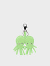 Octotwins Charm - Paradise Green Leather Keychain