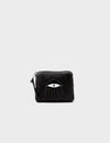 Fidencio Black Coin Pouch - Classic Eye Applique
