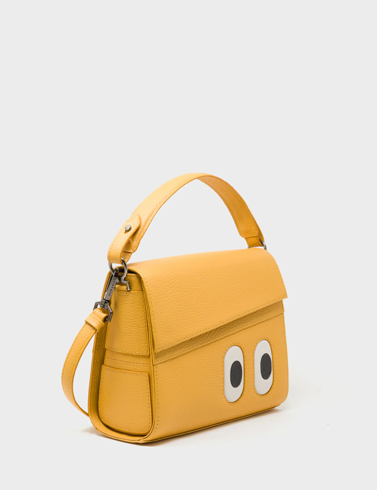 Anastasio Mini Crossbody Handbag Golden Glow Leather - Look Up - Main View