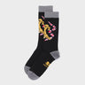 Black and Gray Socks - Creatures of The Future - Left Side